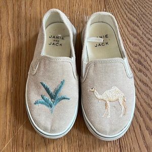 Janie and jack slip on boat shoe